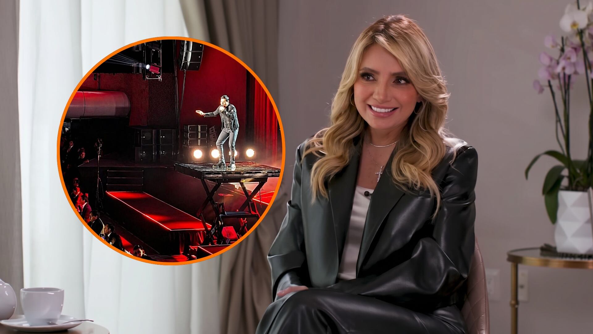 Angélica Rivera es captada junto a un misterioso hombre en concierto de Chayanne. (YouTube / Infobae México)