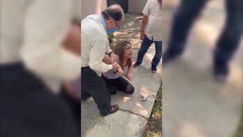 Agresión hacia una mujer (Foto: