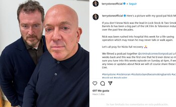 El artista de 55 años