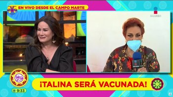 Gloria Calzada no pudo evitar