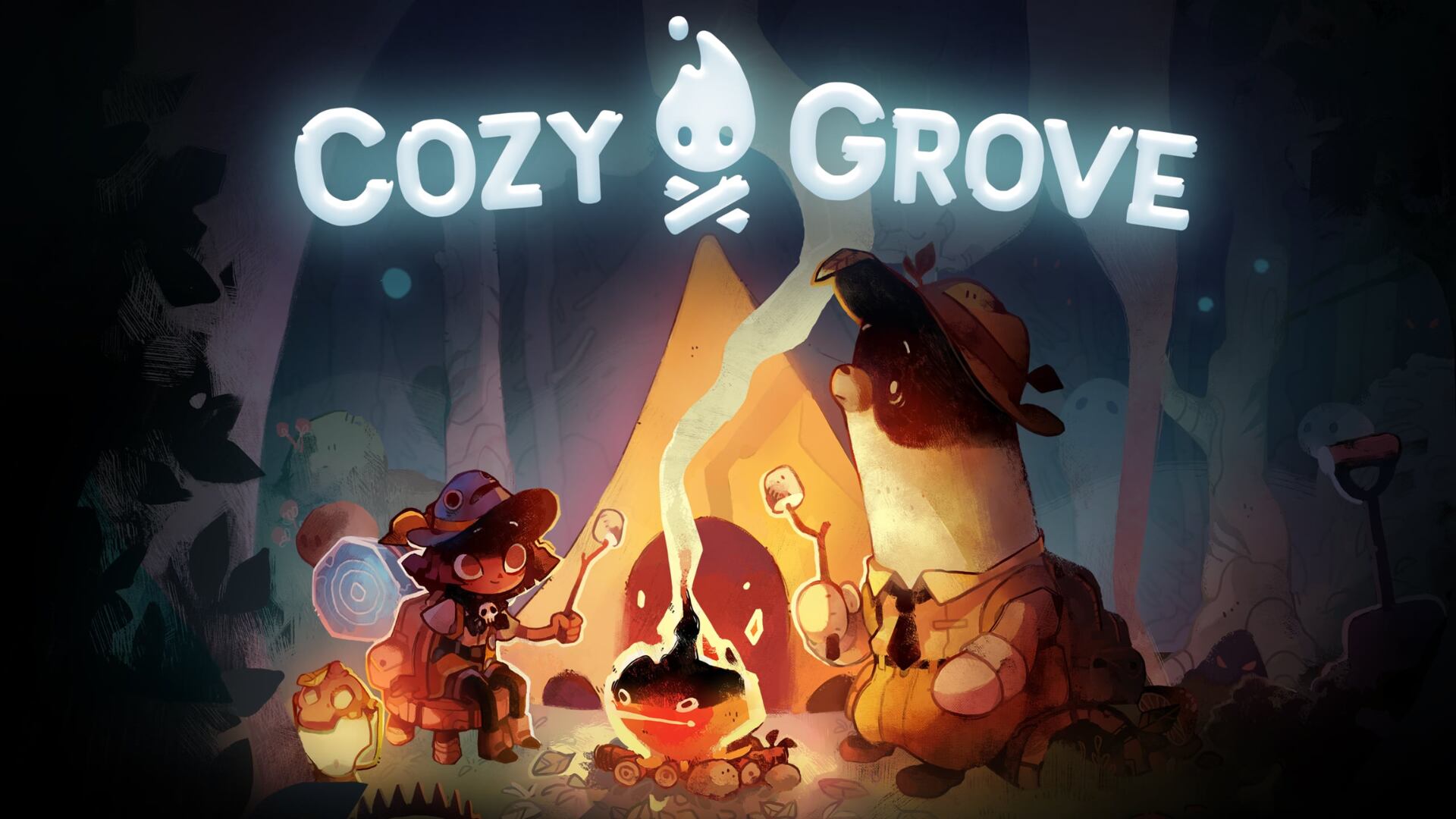 El juego Cozy Grove se distingue por su progreso en tiempo real, ya que la isla evoluciona diariamente con nuevos desafíos y sorpresas para el jugador - (Epic Games)
