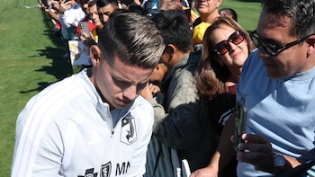 James Rodríguez tendría que seguir