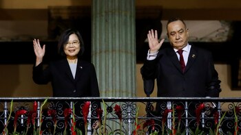 Taiwán agradeció el respaldo del