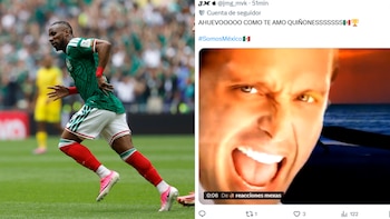 Los memes que dejo el gol de Julián Quiñones durante el partido México vs. Sudáfrica