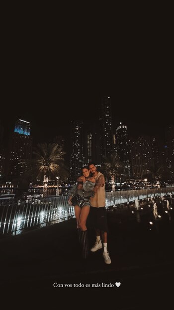 Las vacaciones de Cami Homs y José Sosa en Dubai