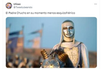 El padre Chucho comandando su