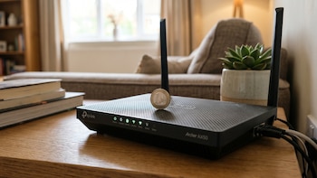 ¿Una moneda para mejorar la señal de WiFi? Qué sí y qué no funciona, según expertos