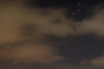 Los primeros misiles iraníes en