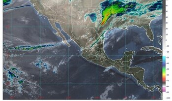 Frente frío 37 en veracruz