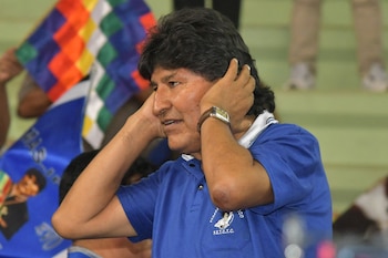 El ex presidente de Bolivia, Evo Morales (REUTERS/Patricia Pinto)