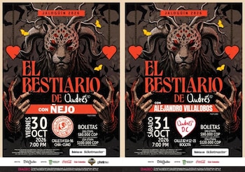 El Bestiario de Andrés incluye fiesta de disfraces con una bolsa de hasta 40 millones de pesos en premios - crédito cortesía Noujau