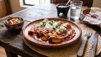 ¿Cómo preparar enchiladas mineras? la versión tradicional de este platillo que preparan en Guanajuato