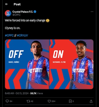 Así lo informó la cuenta