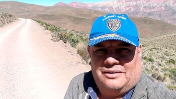 Diego Cruz, en su recorrida