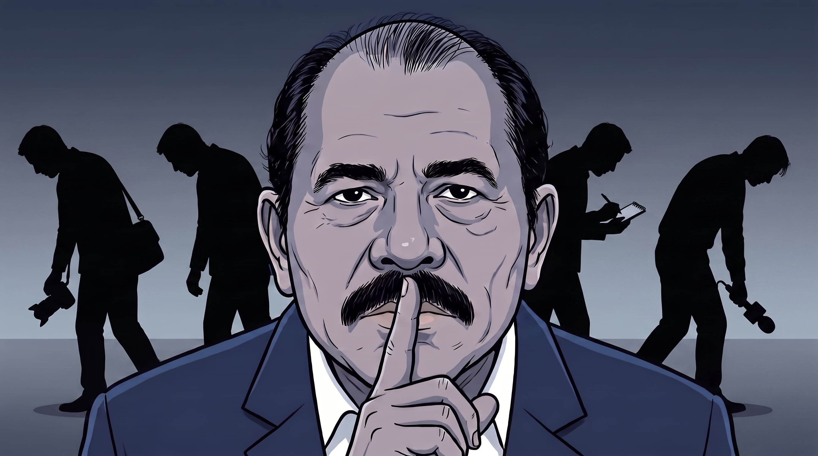 Daniel Ortega ha sido señalado a nivel internacional por sus políticas represivas contra la prensa nicaragüense ante las denuncias por violaciones a los derechos humanos. /(Imagen Ilustrativa Infobae)