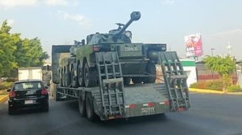 La Sedena desplegó un intenso