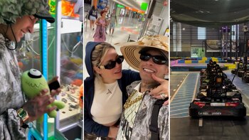 Wanda Nara y L-Gante se