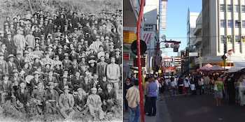 Las 165 familias que viajaban en el buque se instalaron en zonas rurales del estado de São Paulo para trabajar en la producción de café (Wikimedia Commons)