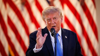 Trump tacha a España de "país arruinado" y afirma que el cruce masivo en Ceuta "es triste de ver"