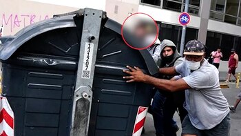 Algunos de los detenidos por