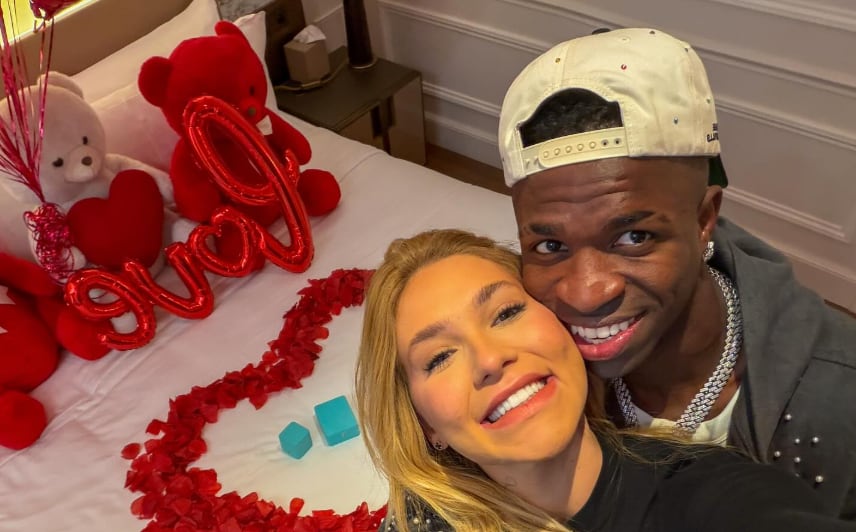 Virginia Fonseca y Vinicius Jr. en una antigua imagen que subieron a redes sociales