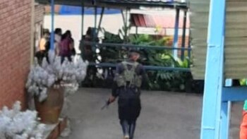 El guerrillero que apuntó contra