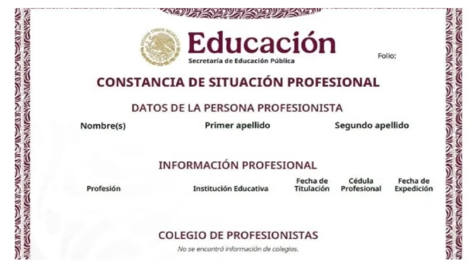 La SEP pone a disposición un nuevo documento digital que valida historial académico, competencias y estatus profesional