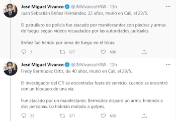 Foto: Twitter José Miguel Vivanco.