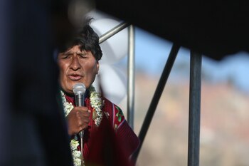 El expresidente de Bolivia y