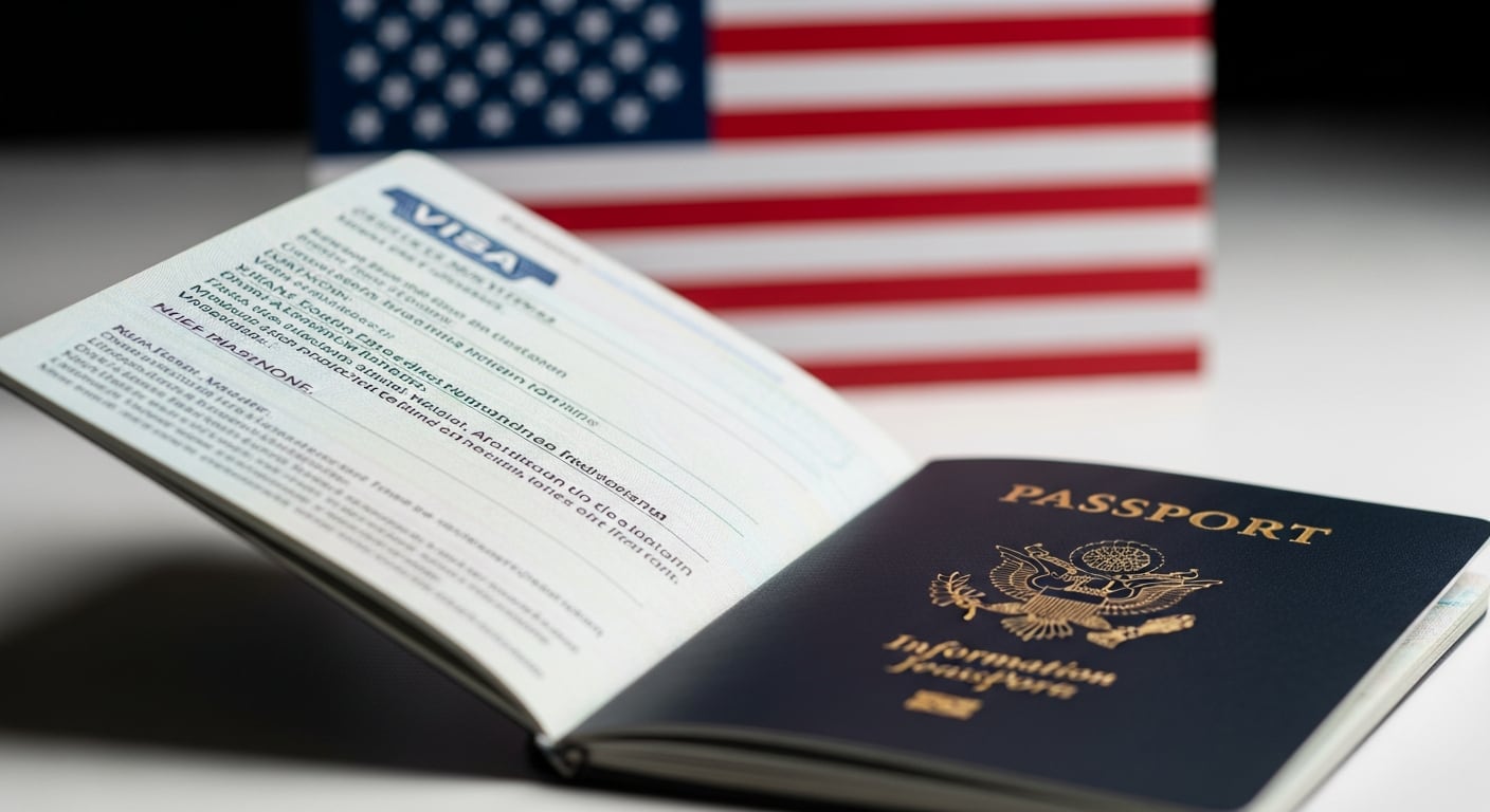 La embajada de Estados Unidos en Bogotá desmintió el video viral sobre una falsa visa de trabajo virtual disponible a partir de abril de 2026 - crédito VisualesIA/Imagen Ilustrativa Infobae