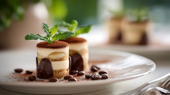 Tiramisú bajo en calorías: la