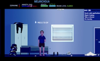 Unemployment Simulator 2018 lleva el survival a la rutina y convierte ansiedad y soledad en el verdadero enemigo - crédito Steam