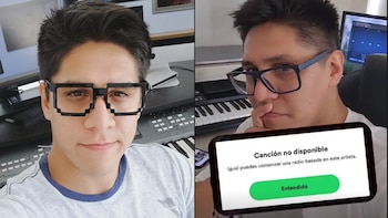 Tito Silva se pronunció tras salida de su tema de Spotify. (Foto: Composición)