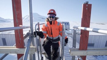 La ingeniera García-Espada siente que la geodesia es un campo para aprender constantemente/ Bjørn-Owe Holmberg