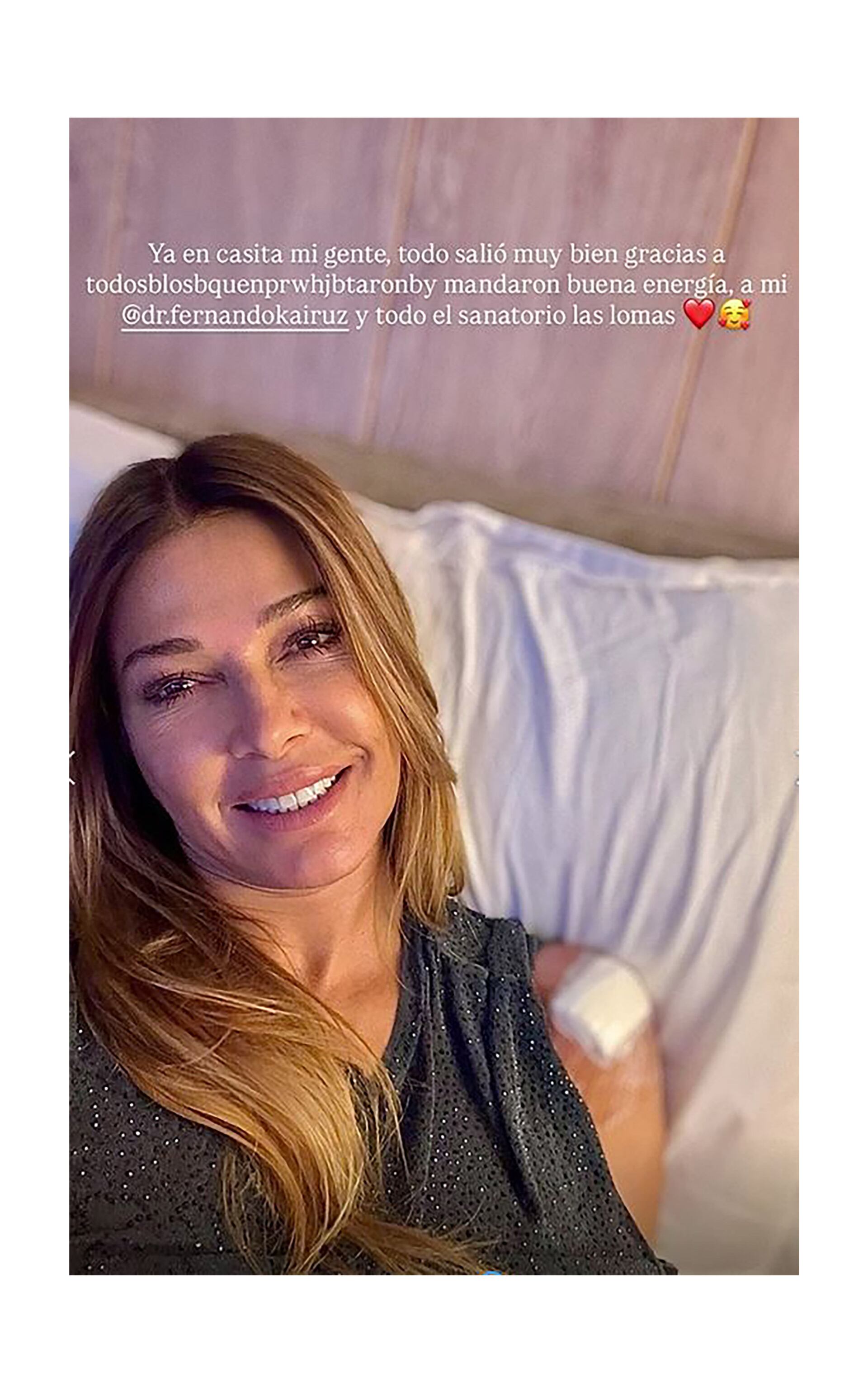El posteo de Catherine Fulop que motivó la respuesta de su hija Tiziana