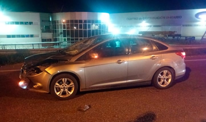 El conductor asistió a la menor y fue demorado