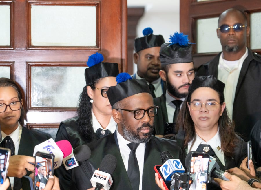 El procurador adjunto Wilson Camacho presentó 706 medios de prueba en la audiencia de la Operación Cobra 2.0-A. (Cortesía: Ministerio Público)