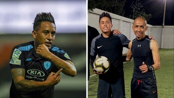 Christian Cueva y el coach