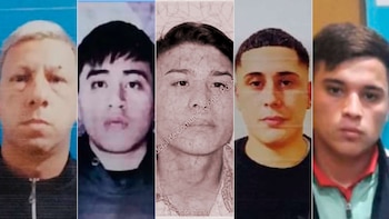 Los cinco prófugos de la