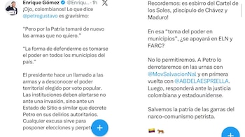 Enrique Gómez calificó como “gravísimas”