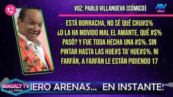 Melcochita ofrece mil soles y Monserrat exige 20 mil para sus hijas. Captura: Magaly TV La Firme.