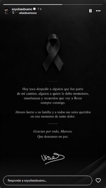 Ulises Bueno, el Turco Oliva, Carlos de Piano, Los Herrera y Claudio Tapia despidieron a Marcos Farías con mensajes públicos