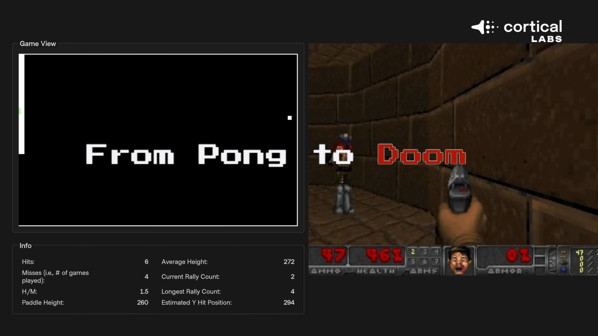 El equipo de Cortical Labs logró que sus computadoras biológicas aprendieran a jugar Doom en menos de una semana. (Youtube: Cortical Labs)