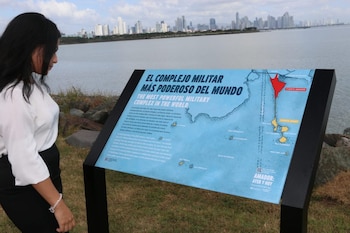 La Calzada de Amador fue construida con material extraído durante las excavaciones del Canal de Panamá a inicios del siglo XX. Tomada de la ATP