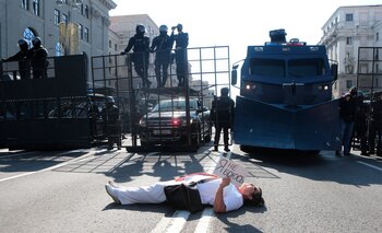 El presidente bielorruso Alexandr Lukashenko,