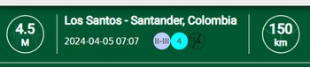 Sismo en Los Santos, Santander - crédito SGC