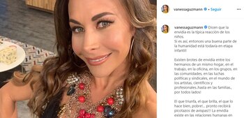 La publicación incluía una oración