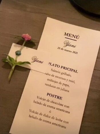 El menú del primer cumpleaños