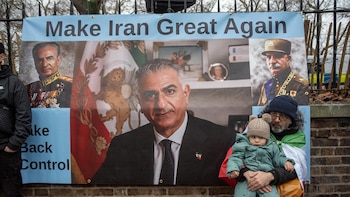 El hijo del derrocado sah