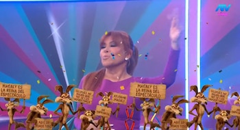 Jefferson Farfán acude a la Corte y Magaly Medina responde con peculiar mensaje en televisión. Captura: Magaly TV La Firme.